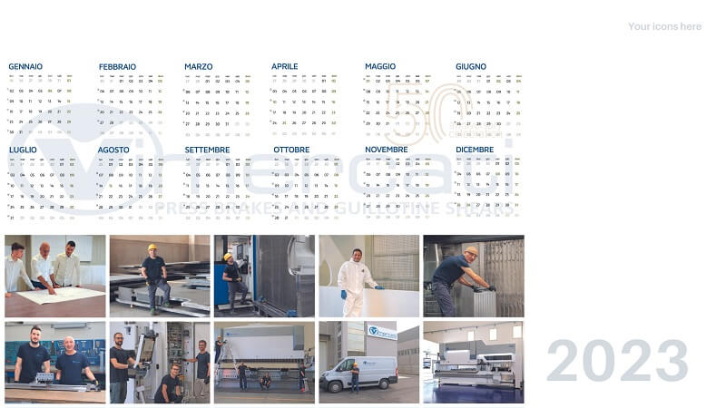 Calendario Vimercati 2023